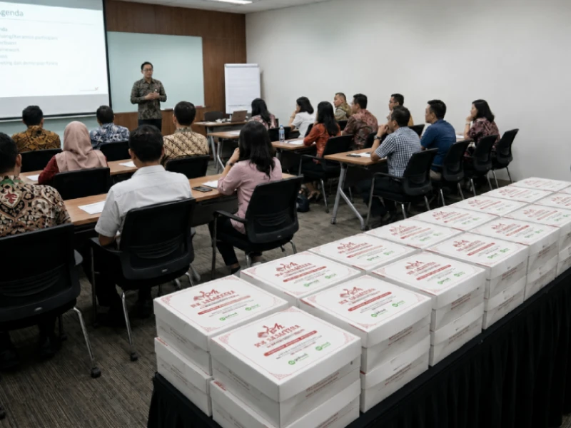 nasi box RM Sejahtera siap dibawa pulang untuk pesan Dendeng Balado Bekasi